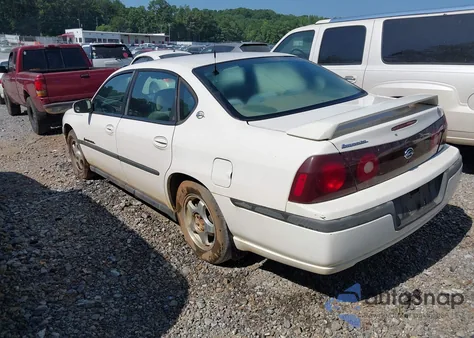 2002 Chevrolet Impala z USA, uszkodzony, nr VIN 2G1WF55E329104901
